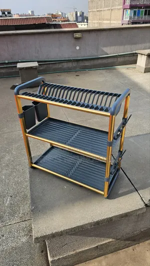 Premium Quality 3Tier Aluminium Dish Drainer