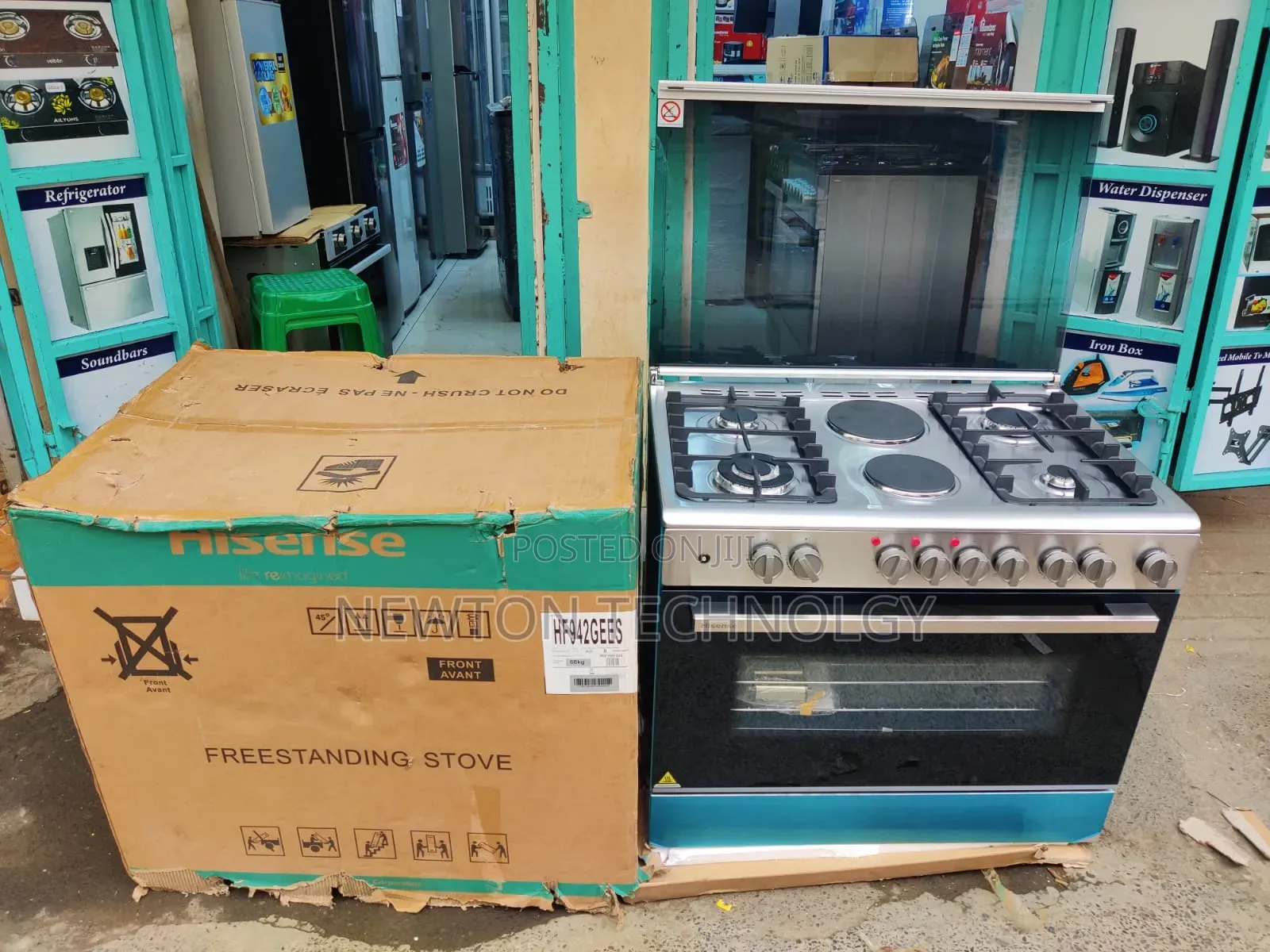 Hisense Cooker 60X90cm 4G+2E
