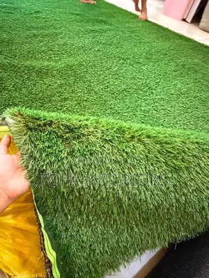 Spongy Fluffy Artificial Outdoor Drainage Enabled Grass Carpets Rugs