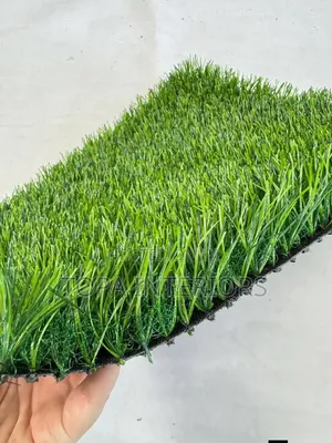40m Fluffy Outdoor Grass Carpets With Drainage Enabled Backing