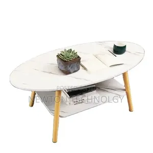 Executive MDF Marble Coffee Table/Bed Side