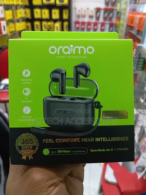 The Oraimo SpaceBuds Air 2 (OTW-325S) Are True Wireless Earbuds.