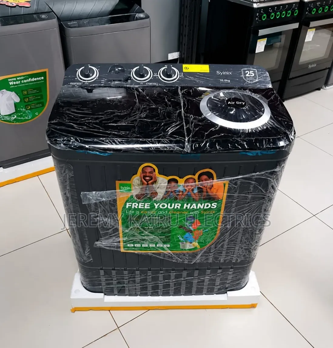 Syinix Top Twin Tub Washer