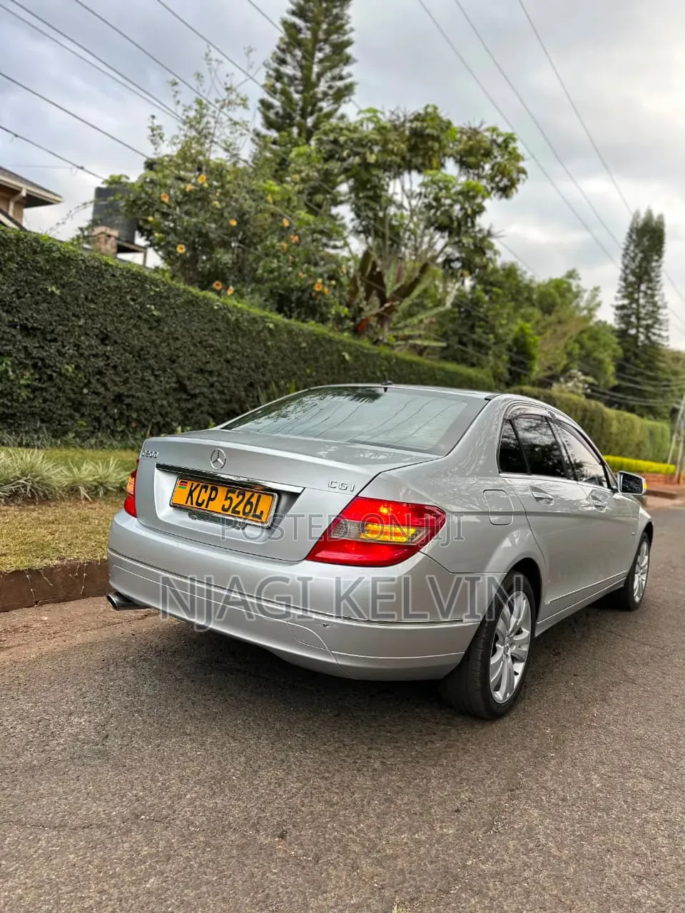 Mercedes-Benz C200 2010 Silver