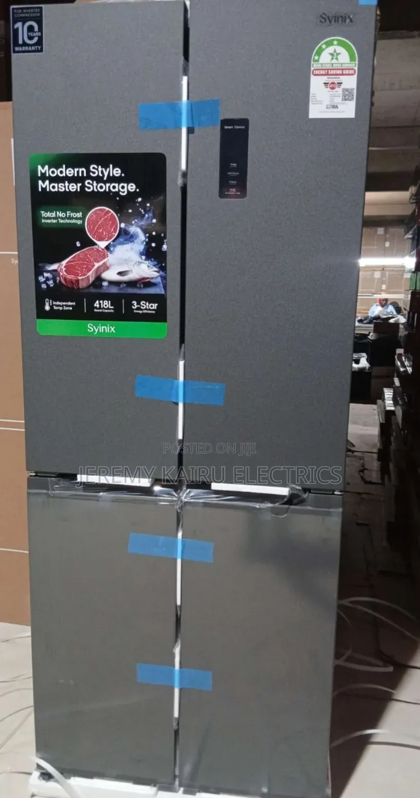 Syinix 421litres 4 Door Fridge