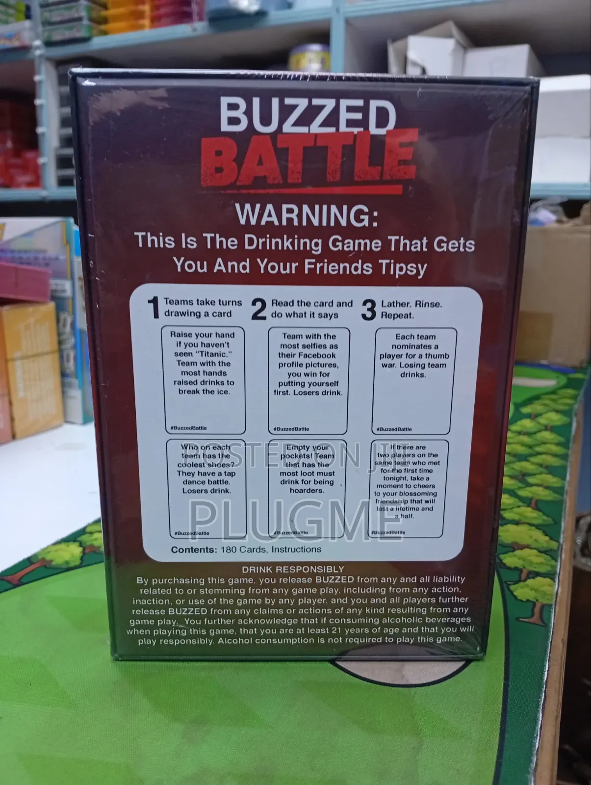 Buzzed Battle Drinking Game