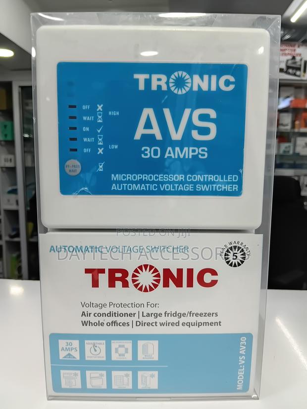 Tronic AVS 30 Amps Voltage Stabilizer Heavy Duty Surge Protector.