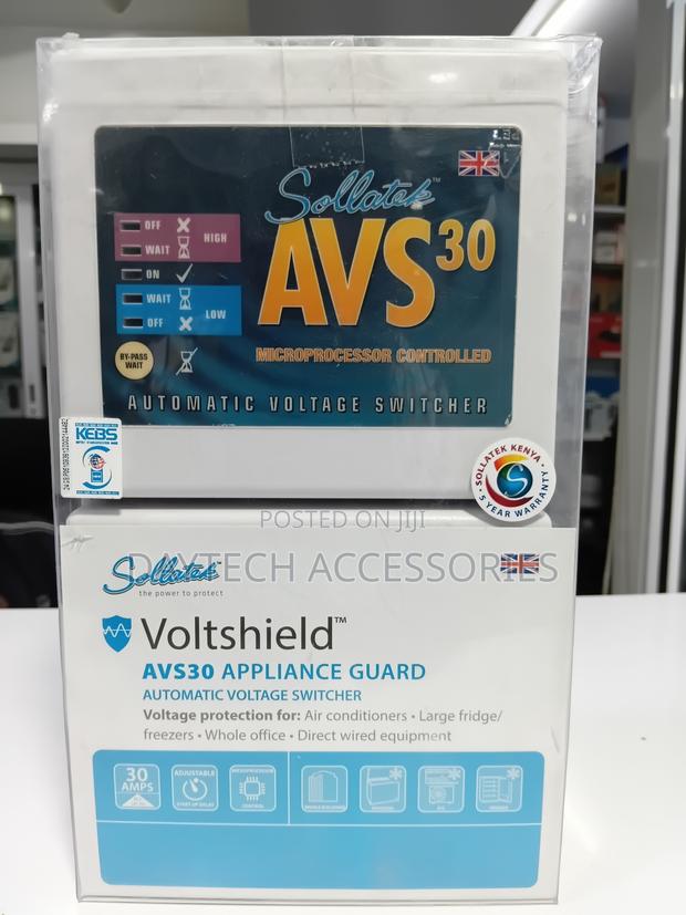 Sollatek AVS30 Automatic Voltage Switcher 30 Amps Voltage Stabilizer