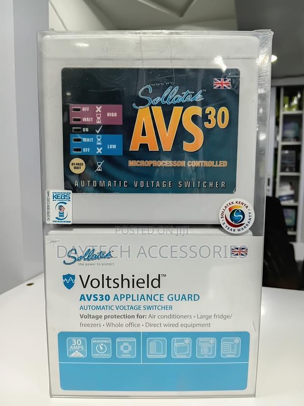 Sollatek AVS30 Automatic Voltage Switcher 30 Amps Voltage Stabilizer - thumbnail 2