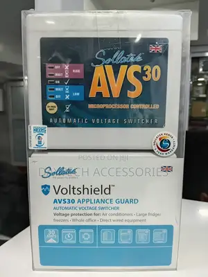 Sollatek AVS30 Automatic Voltage Switcher 30 Amps Voltage Stabilizer