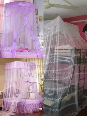 Square Top Canopy Double Decker Mosquito Nets