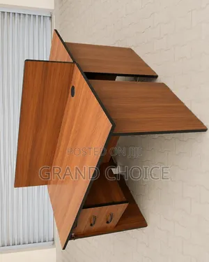 2 Way Office Workstation Desk – Modern Wooden Shared Office Desk