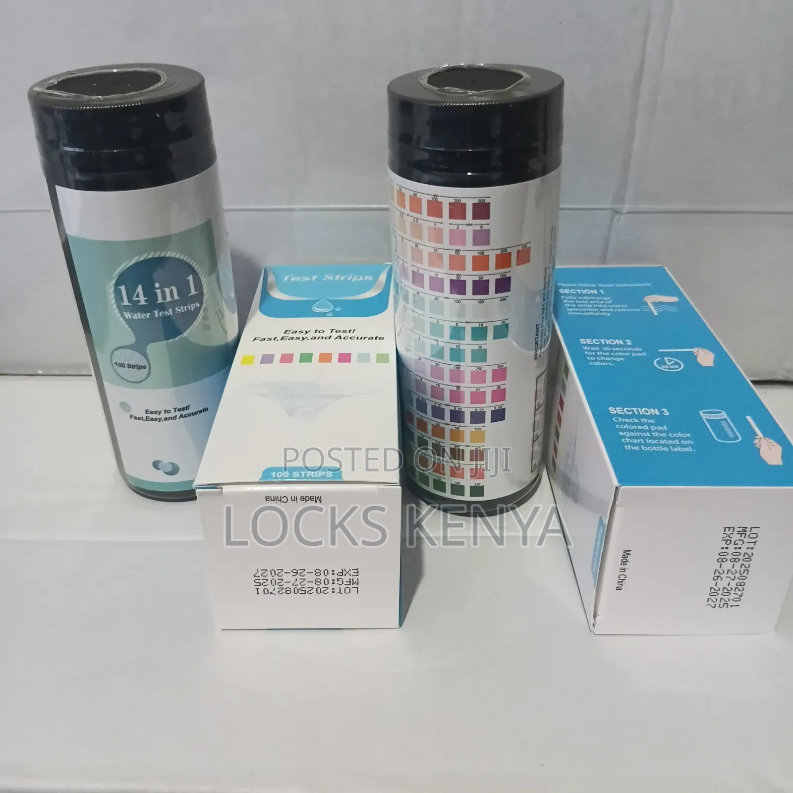 Mercury,nitrite Test Strips 14 in 1