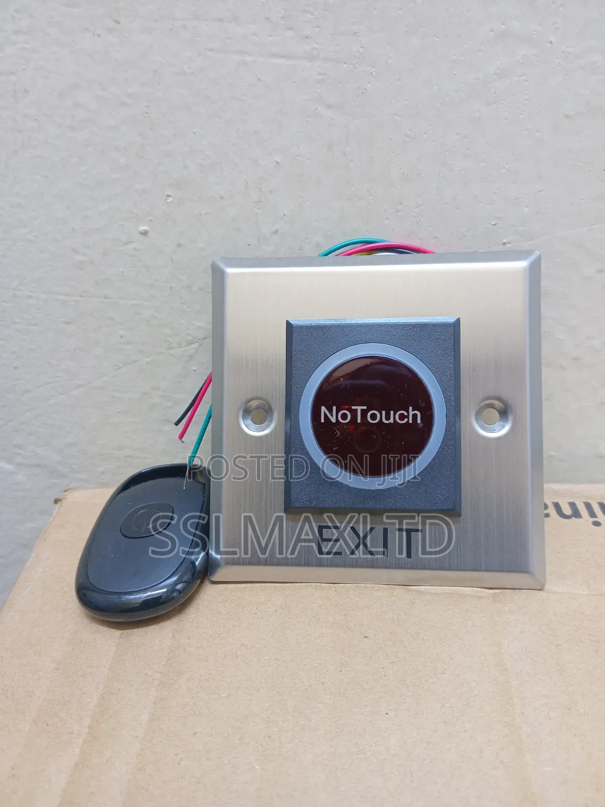 No Touch Exit Button With Remote