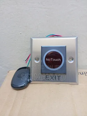 No Touch Exit Button With Remote