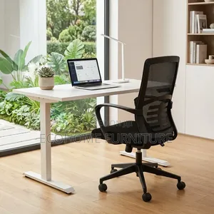 Office Chair – Mid-Back Mesh Chair With Lumbar Support