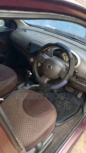 Nissan March 2010 Maroon