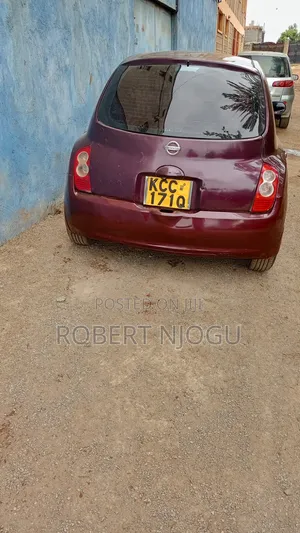 Nissan March 2010 Maroon