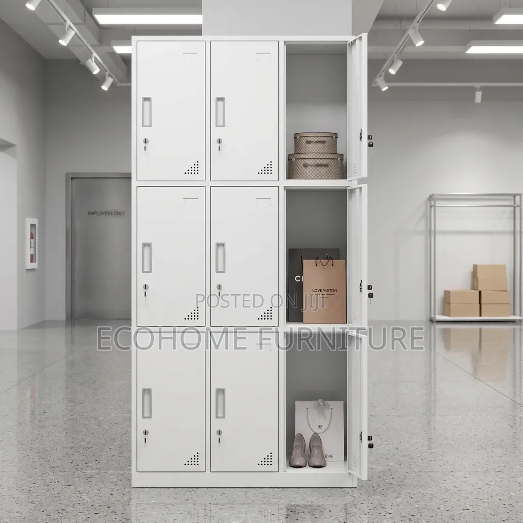 Locker – 9 Door Steel Office Storage Locker