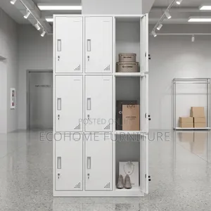 Locker – 9 Door Steel Office Storage Locker
