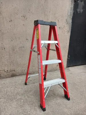 4-Step Single Sided a-Frame Fiberglass