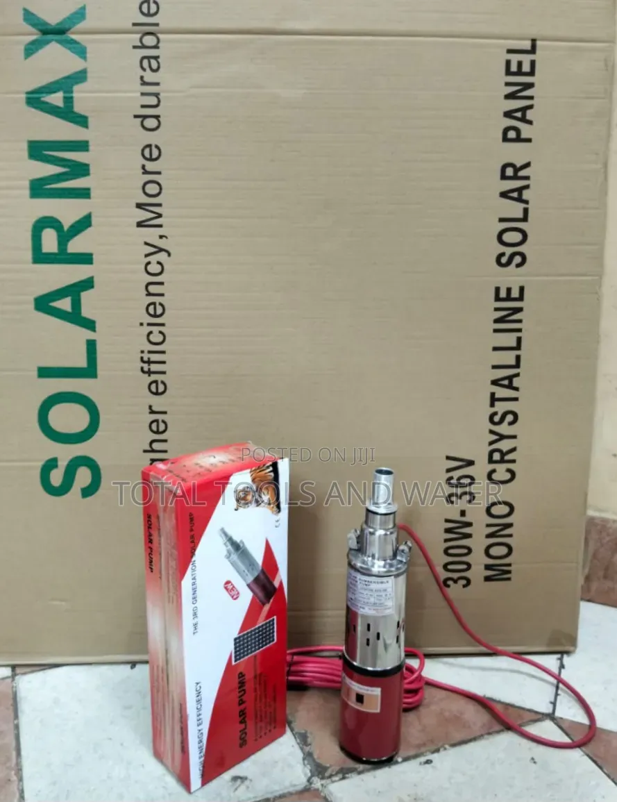 Solar Water Pump 50M 24 Volts and Solar Panel 300 Watts With Cable