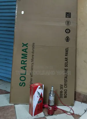 AGRI-FARMING Solar Water Pump 250W 24V and Solar Panel 300 Watts