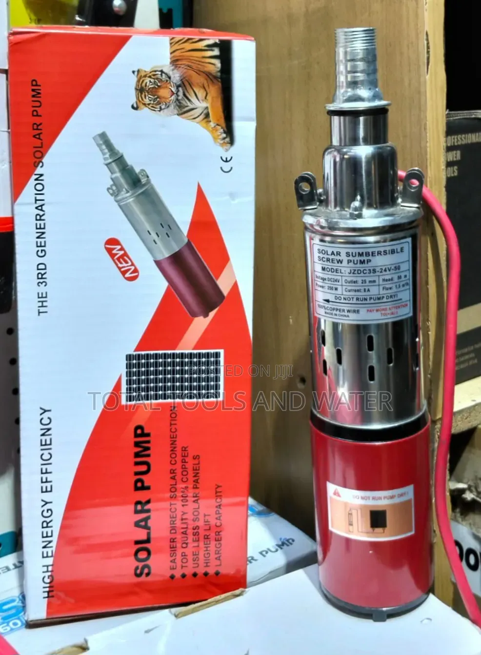 German SOLAR WATER PUMP and Solar Panel 300w 24v Best Upto 50M Deep