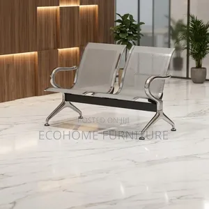 Waiting Chair – 2 Seater Reception Bench With Mesh Back