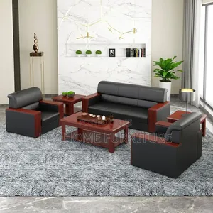 Sofa Set – 5 Seater Executive Leather Office Lounge Set