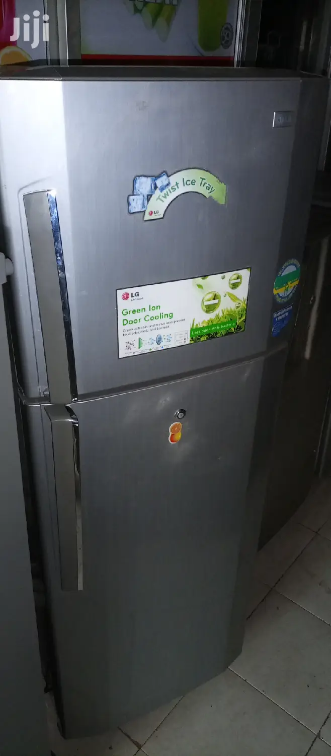 LG Fridge Silver