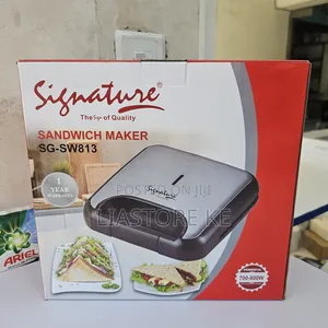 Signature Sandwich Maker SG-SW813 | 800W Electric Sandwich Toaster