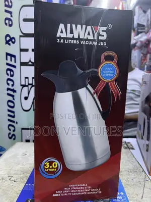 Always 3L Stainless Steel Vacuum Jug/Thermos Flask