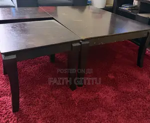 Coffee Table With Two Stools