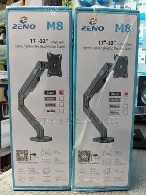 ZENO M8 Single Arm VESA Monitor Stand for Desk Mount
