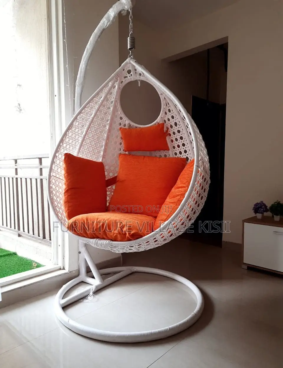 Home Furniture: Balcony Hammock Swing
