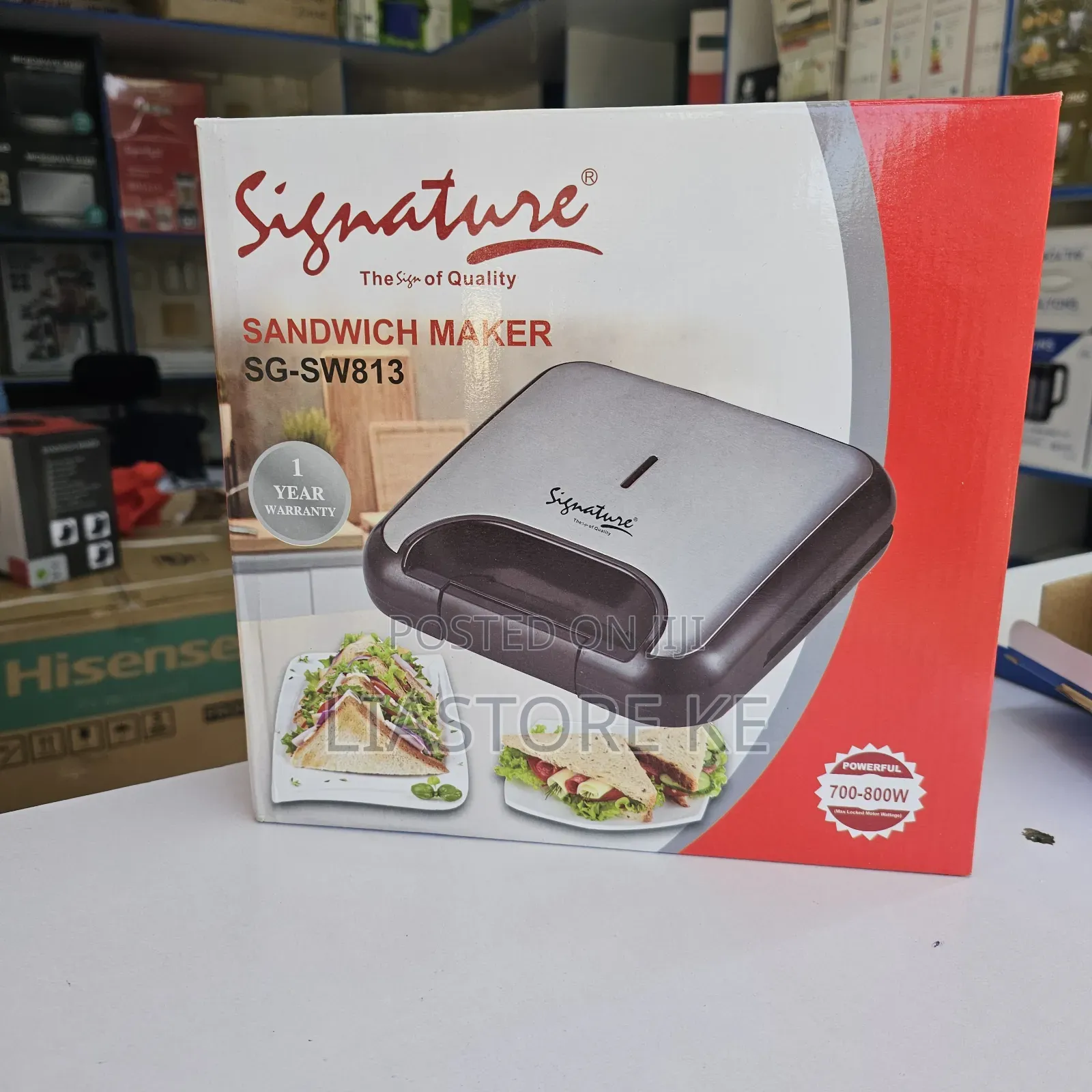 Signature Sandwich Maker Sg-Sw813