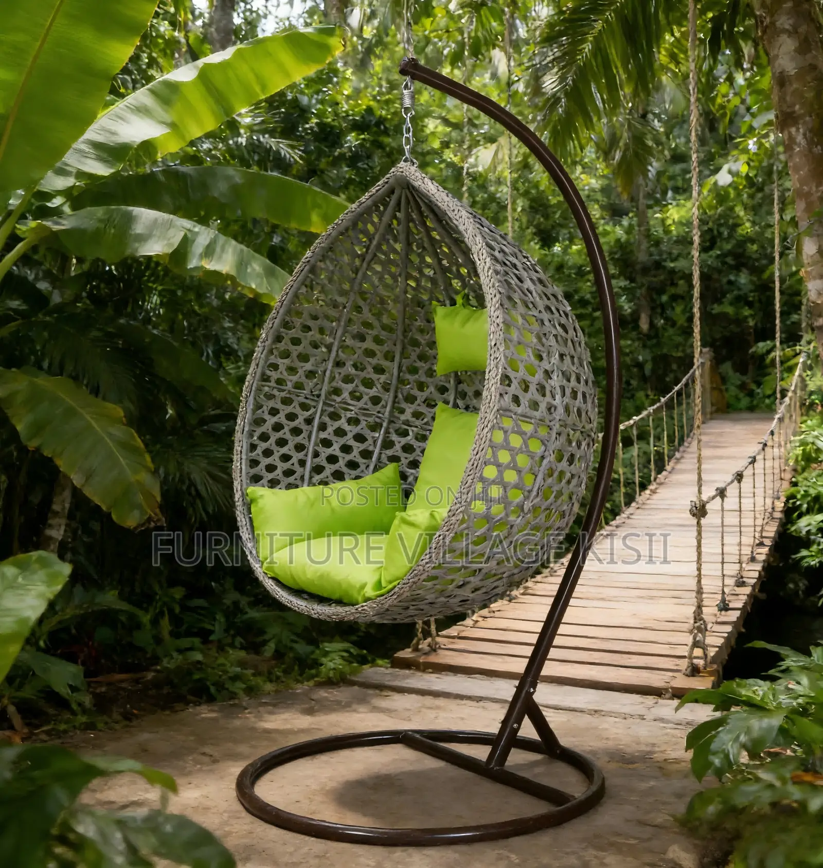 Home Furniture: Balcony Hammock Swing