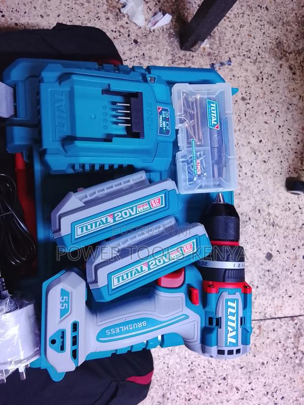 TOTAL Brushless Cordless Drill 