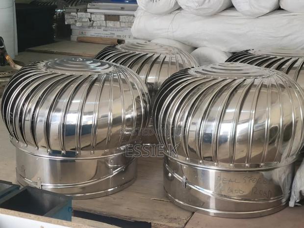 Stainless Steel Wind-Driven Roof Turbine Ventilator - thumbnail 2