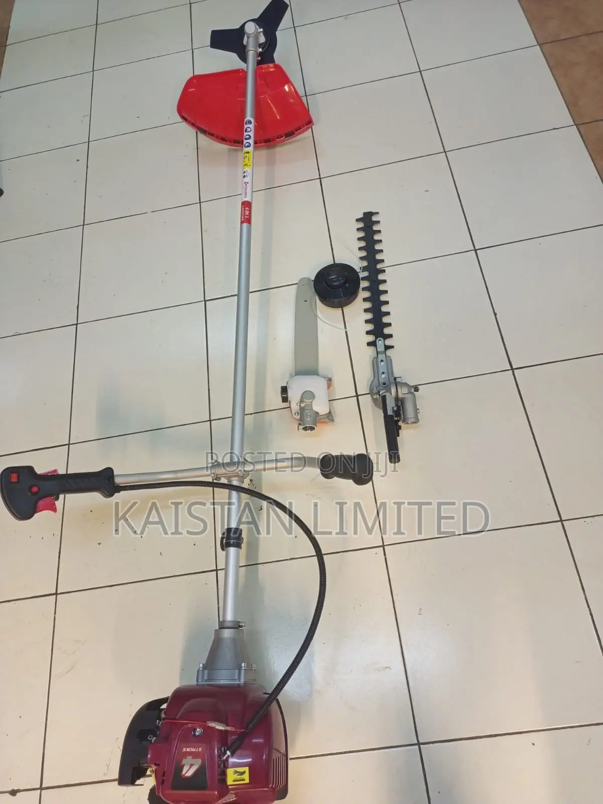 Premier 4-in-1 Powerful 4-Stroke Engine Petrol Grass Weed Cutter