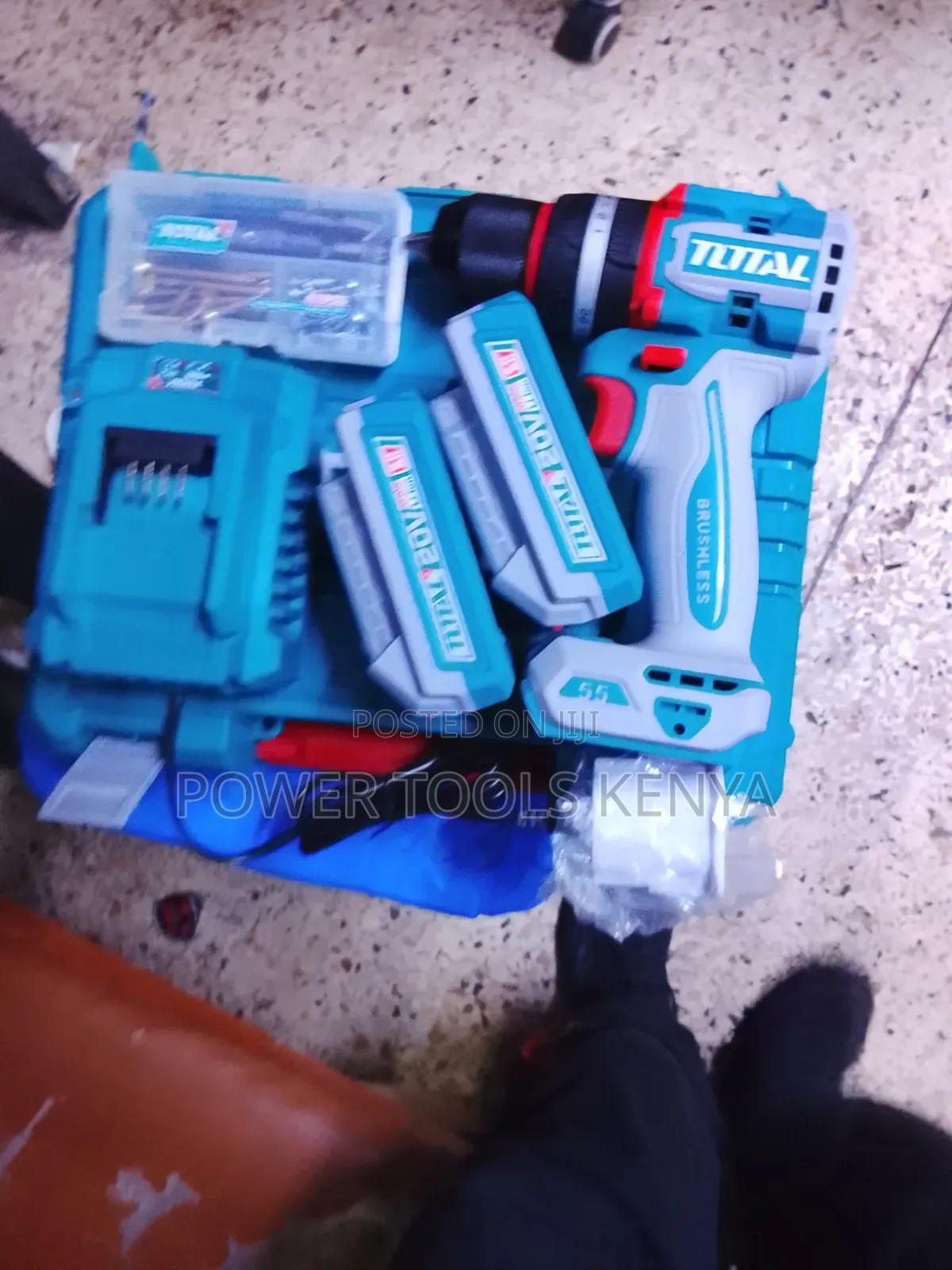 TOTAL Brushless Cordless Drill .