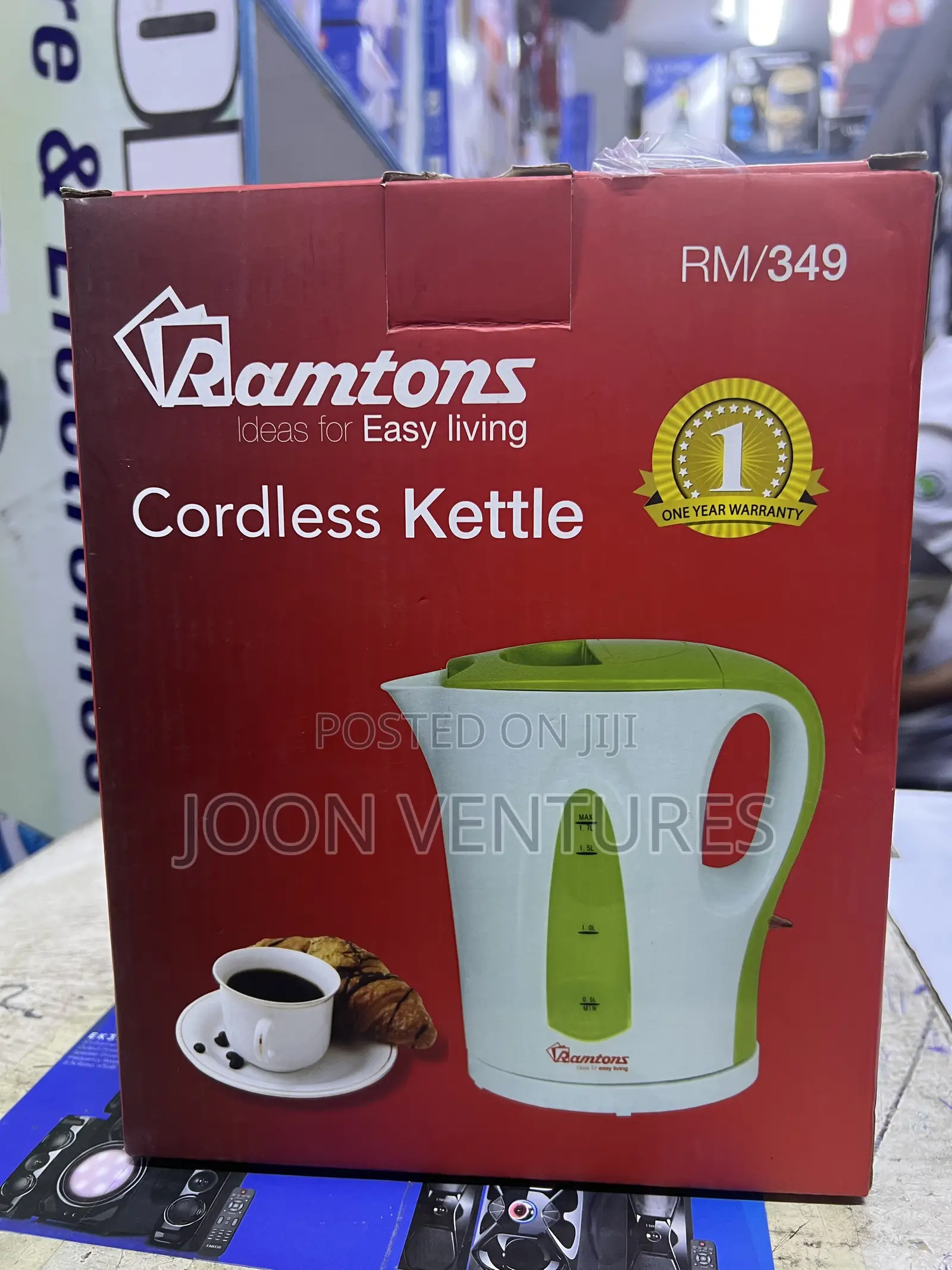 Ramtons RM/349 Cordless1.7L Electric Kettle