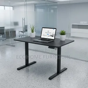 1.4m Office Desk – Modern Electric Height Adjustable Workstation