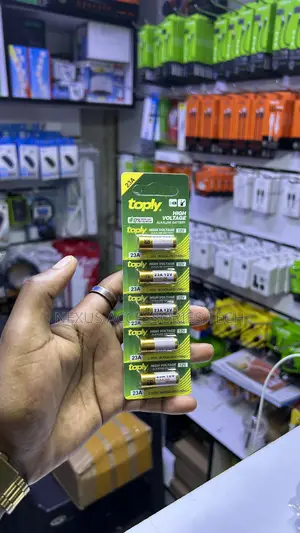 Toply 23A Car Key Fob and Alarm Batteries (5 Pieces)