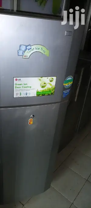 LG Fridge Silver