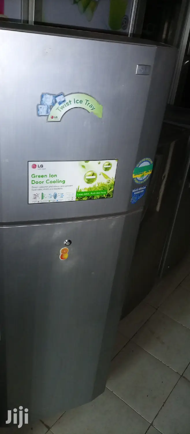 LG Fridge Silver