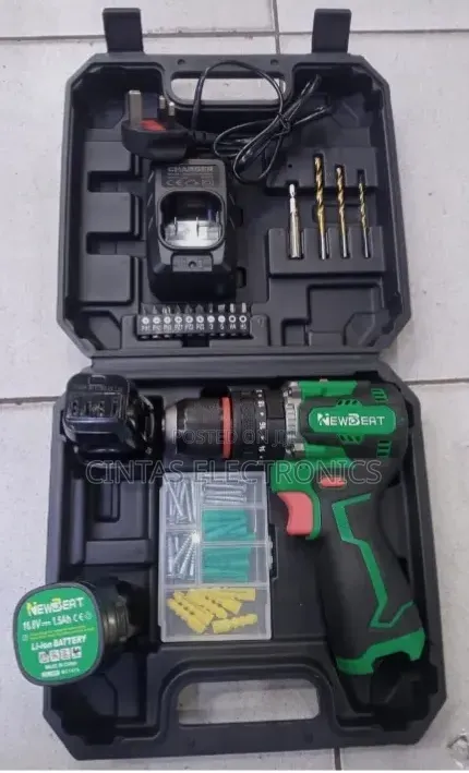 Newbeat 16.8V Cordless Impact Drill Kit