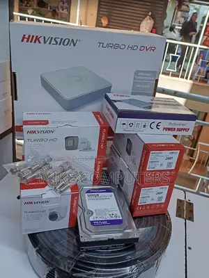 Quality Construction Hikvision 4 Turbo 1080p CCTV Cameras System