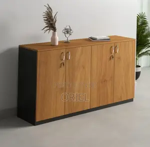 Office Credenza : 4-Door Office Credenza (Custom Made)